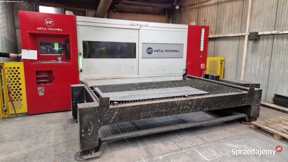 Fiber laser METAL TECHNIKA EasyCut 4kW Biznes i Przemysł Jelenia Góra sprzedam