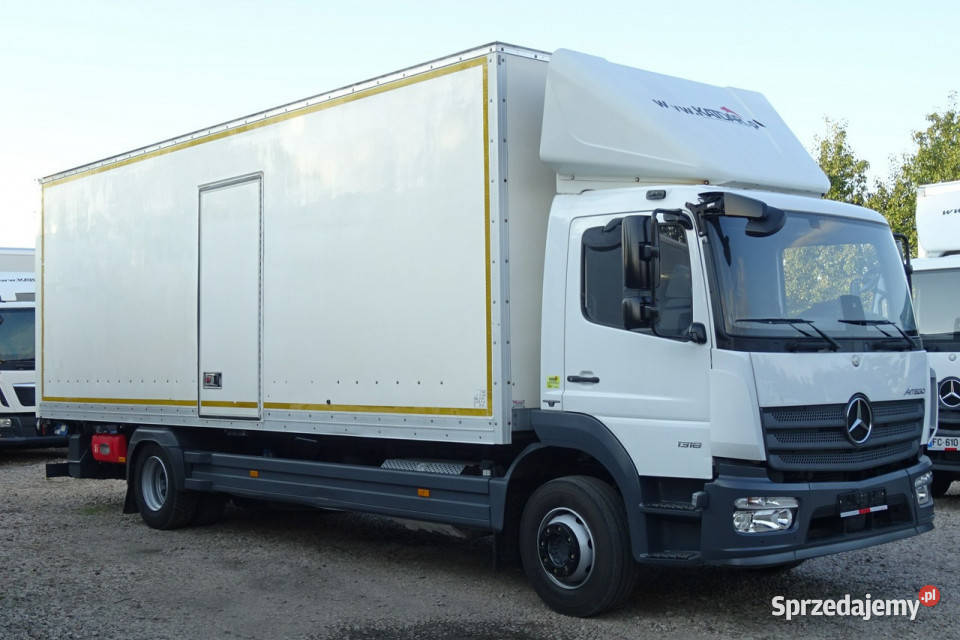 Mercedes Atego 1318 Euro 6 kontener 333 centralny zamek Motoryzacja Góra Kalwaria sprzedam