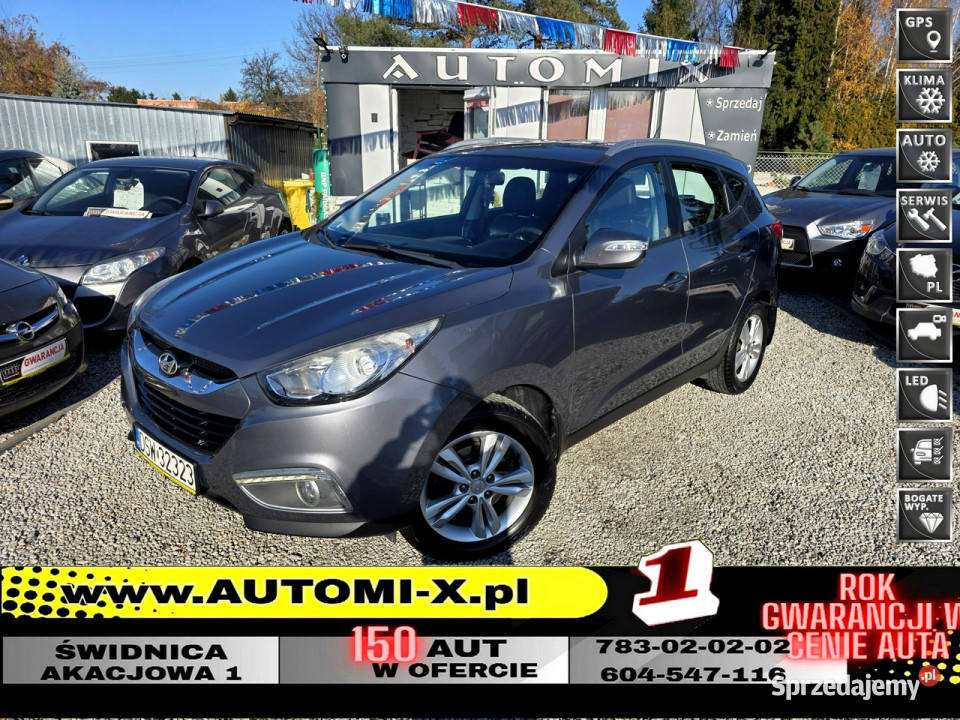 Hyundai ix35 SPRZEDANY Salon Przebieg 102 BENZ światła przeciwmgielne