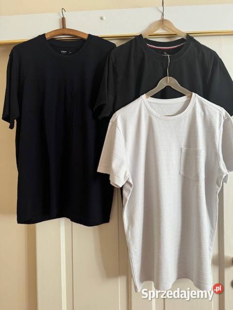 Tshirty męskie 3 sztuki M bawełniane Carry śląskie Częstochowa