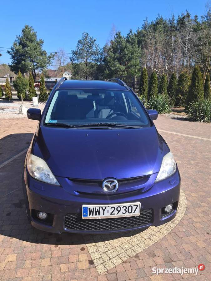 Mazda 5 2007 20 diesel 143 7 osobową 243987km Wyszków