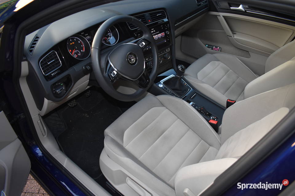VW GOLF 7 FL 14TSI HIGHLINE SALON JASNE WNĘTRZE garażowany Inowrocław sprzedam