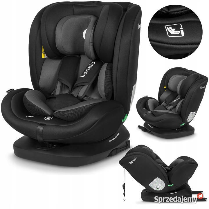 FOTELIK SAMOCHODOWY LIONELO BASTIAAN obrotowy Poznań