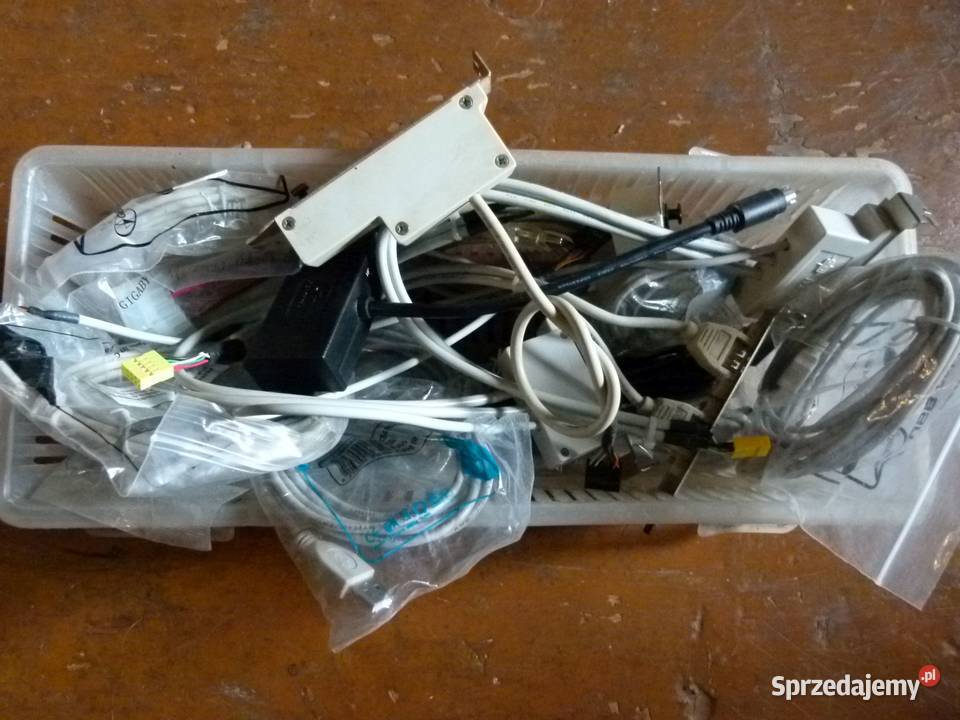 Różne części wentylator port USB LPT COM kabel Zamość sprzedam