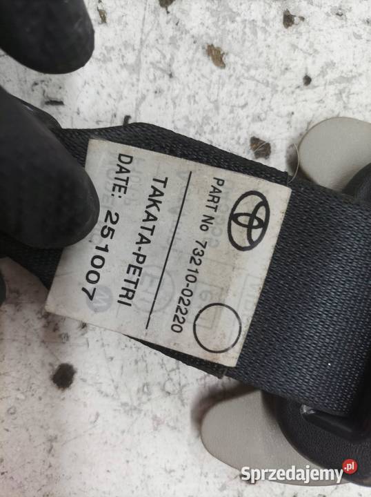 PAS BEZPIECZEŃSTWA PRAWY PRZÓD PASAŻERA E15