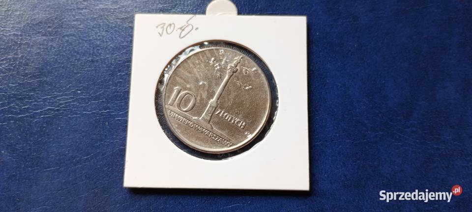 Stare monety 10 złotych 1965 Kolumna Polska 2 Lesko