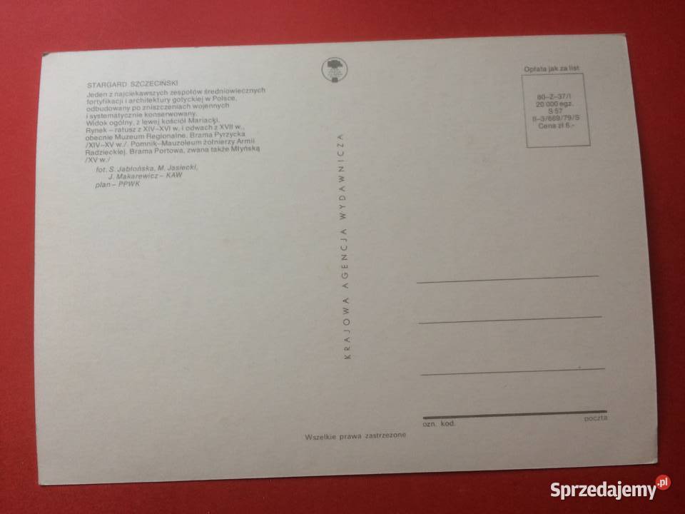626 Widokówka Stargard Szczeciński zachodniopomorskie Szczecin