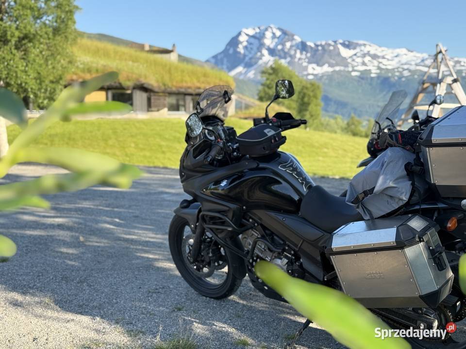 Suzuki DL 650 VStorm 2012 3 kufry Alu Givi Poznań