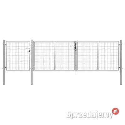 vidaXL Brama ogrodzeniowa stal 400 x 75 Warszawa sprzedam