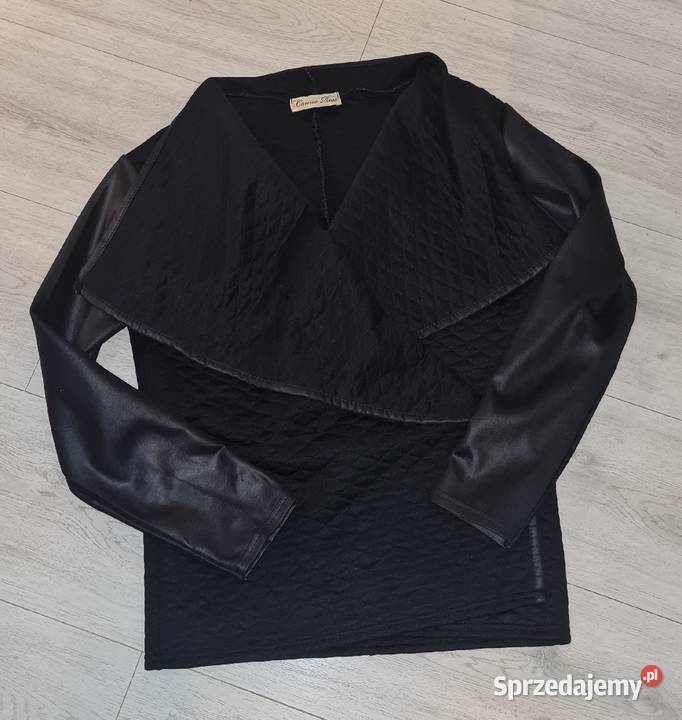 Narzutka damska czerń pikowana 38M Łódź