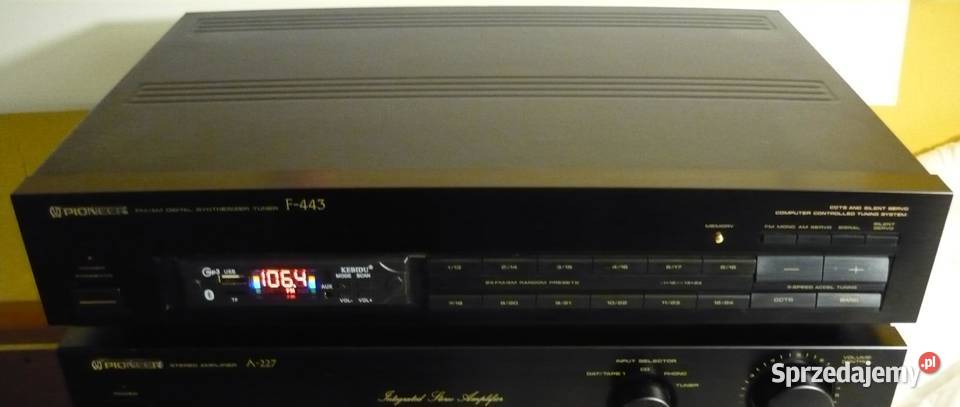 Tuner Pioneer PILOT radio MP3 WMA USB bluetooth Krotoszyn sprzedam