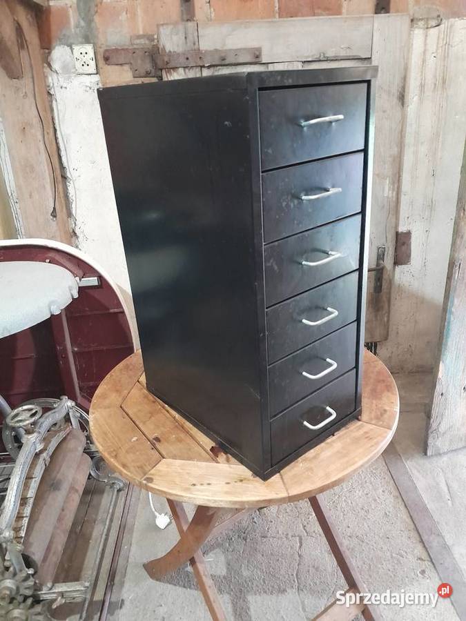 Szafka warsztatowa biurowa metalowa 6 szuflad Pozostałe Krotoszyn sprzedam