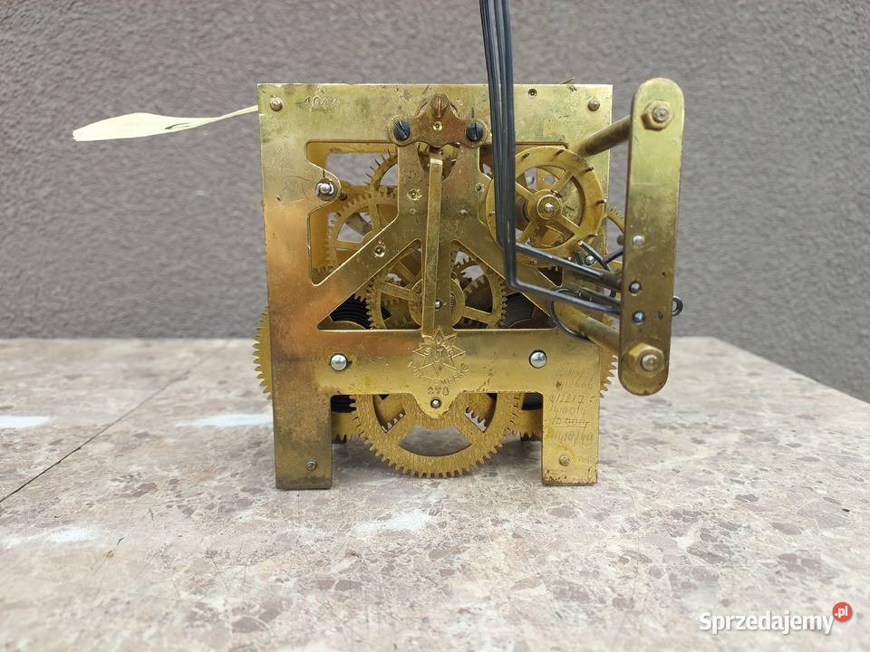 626 Mechanizm starego zegara ściennego Junghans sprzedam
