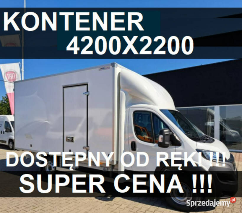 Fiat Ducato L4 Kontener 4200x2200 140 Full Led manualna Szczecinek