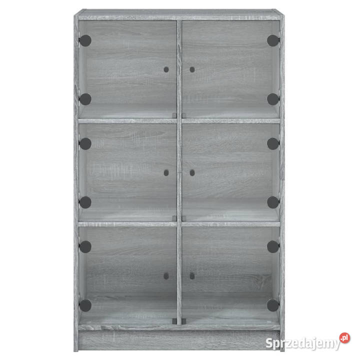 Szafka z drzwiczkami szary dąb sonoma 68x37x109 Warszawa