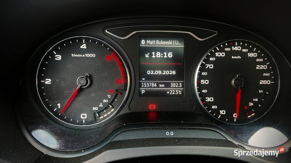 Audi A3 SLine 20 TDI DSG system Start-Stop Wrocław