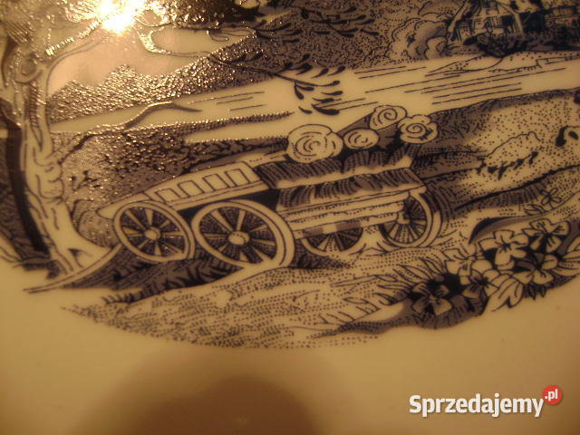 Starocie z PRL Stara porcelana Półmisek 23