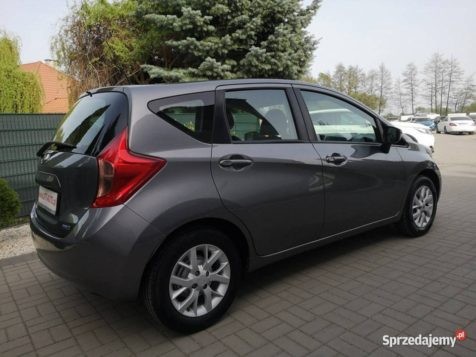 Nissan Note 12 B 80 Klima Isofix Tempomat Alu Strzegom