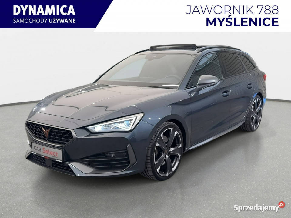 Cupra Leon Sportstourer VAT 23 VZ 20TSI 310 DSG czujnik martwego pola małopolskie Myślenice