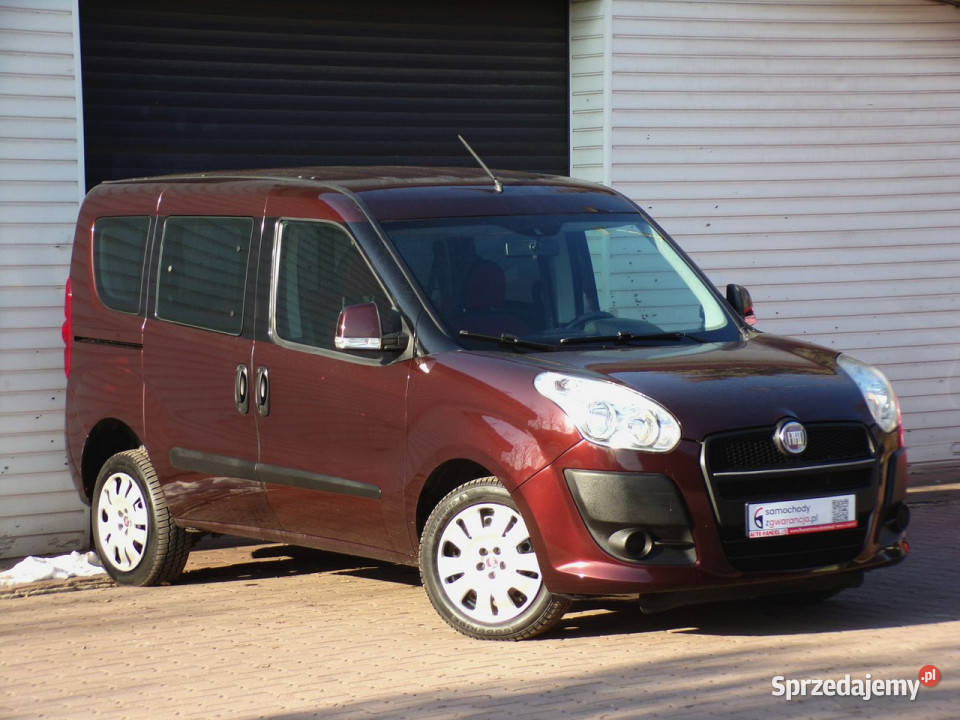 Fiat Doblo Klima Gwarancja 14 95 2011 II 2009 centralny zamek Mikołów