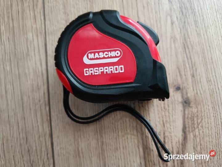 Taśma miernicza zwijana 5M z logo firmy Maschio Biała Podlaska