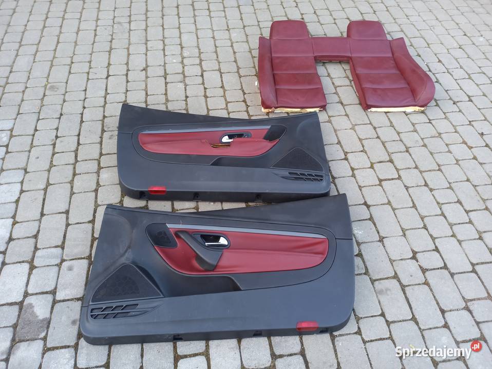 VW EOS Podłokietnik Oparcie kanapy tył SKÓRA dolnośląskie Bolesławiec