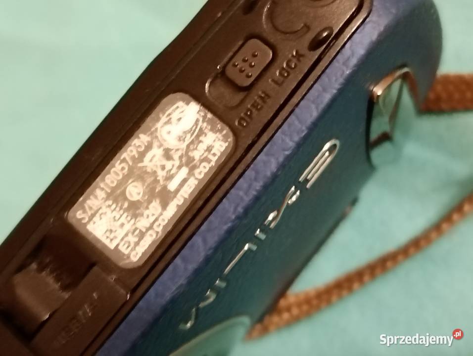 Piękny maleńki Casio Exilim EXN30 Niebieska Katowice