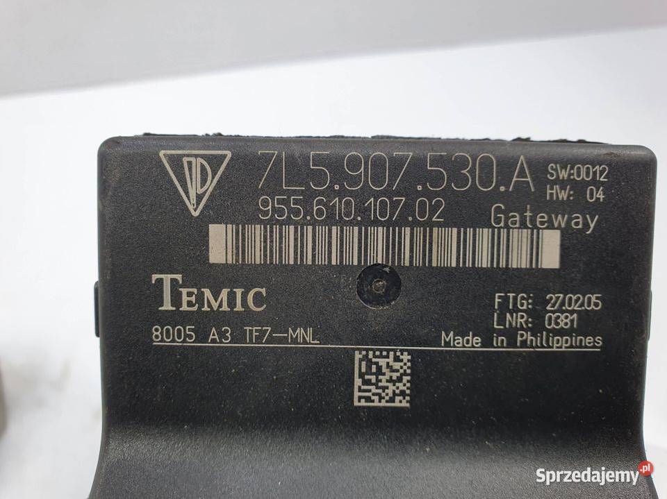 MODUŁ PORSCHE CAYENNE I 7L5907530A Lipno