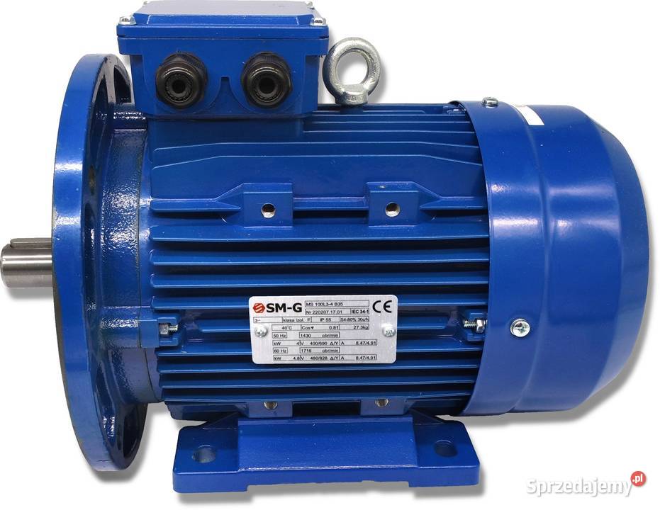 Silnik z Kołnierzem 4kW 400V 1430obr 3FAZOWY Solec Kujawski