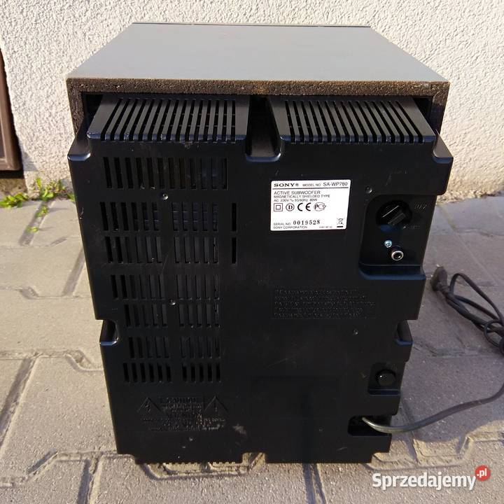 Sony SAWP780 aktywny subwoofer z brzmieniem i Świebodzice