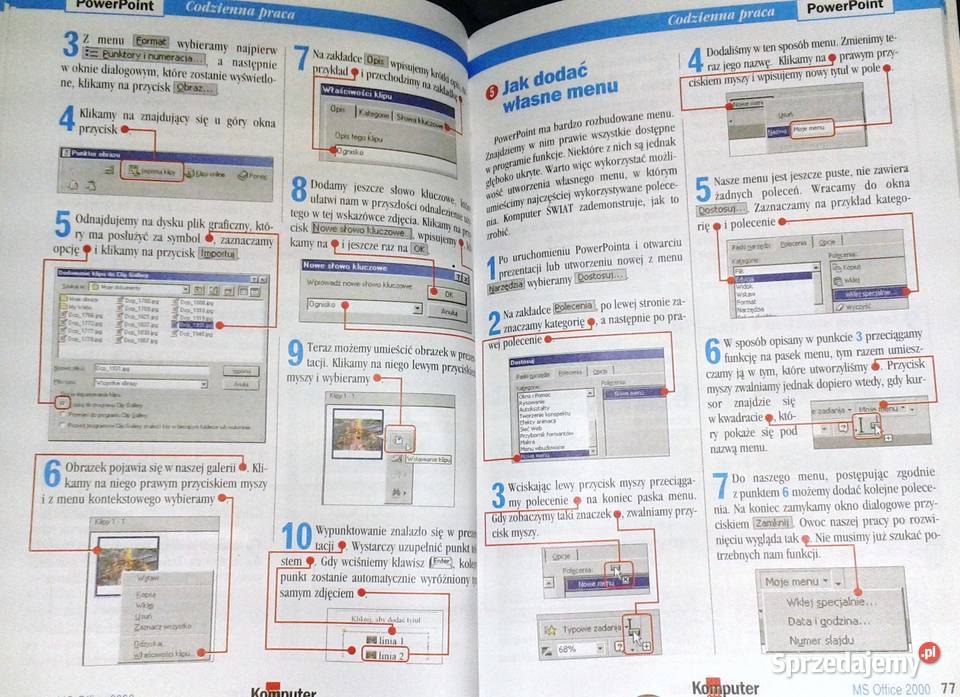 Office 2000 Wskazówki każdego Robert Szyszka miękka lubelskie Chełm