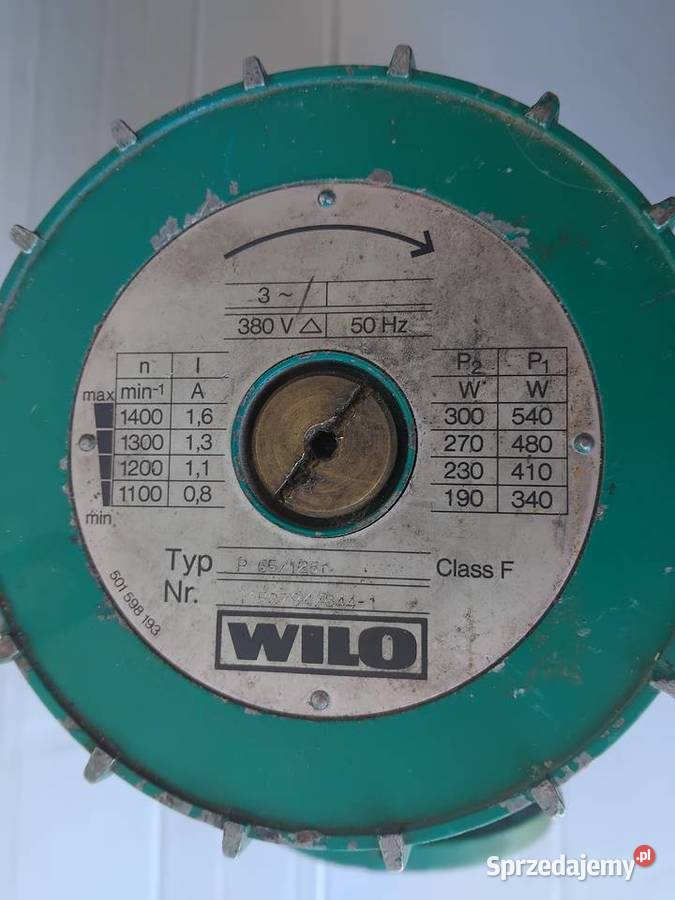Pompa Wilo P65125r 380V Janów Lubelski