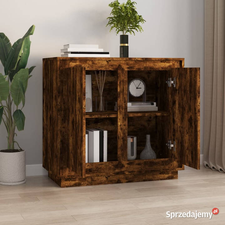 Szafka przydymiony dąb 80x34x75 materiał Warszawa