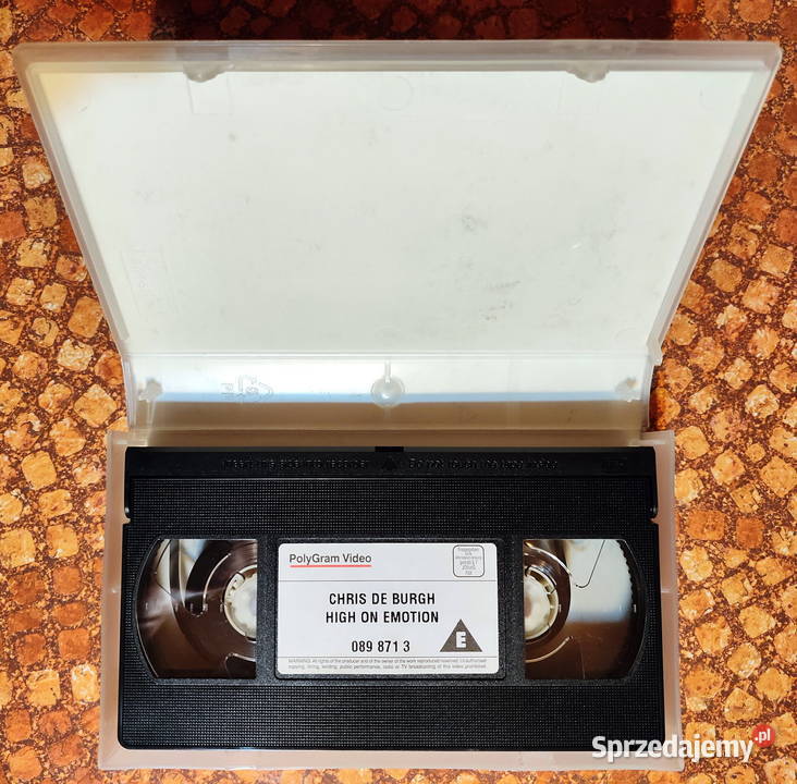 VHS Chris De Burgh High on Emotion Live From Lublin sprzedam