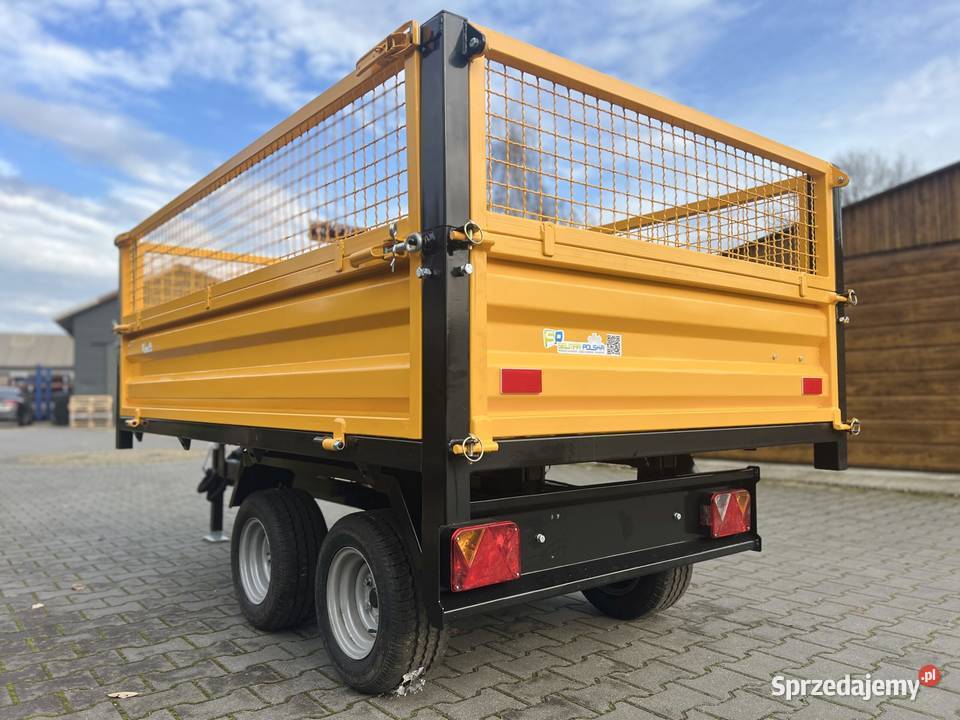 Przyczepa jednoosiowa o ładowności 2500 Legnica