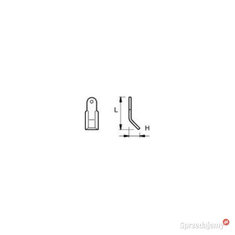 Nóż Y 55x150mm kosiarki bijakowej MASCHIO łódzkie