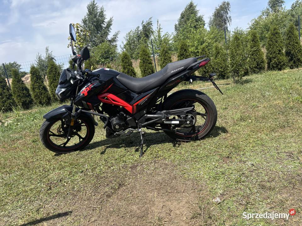 Motocykl barton streetr 125