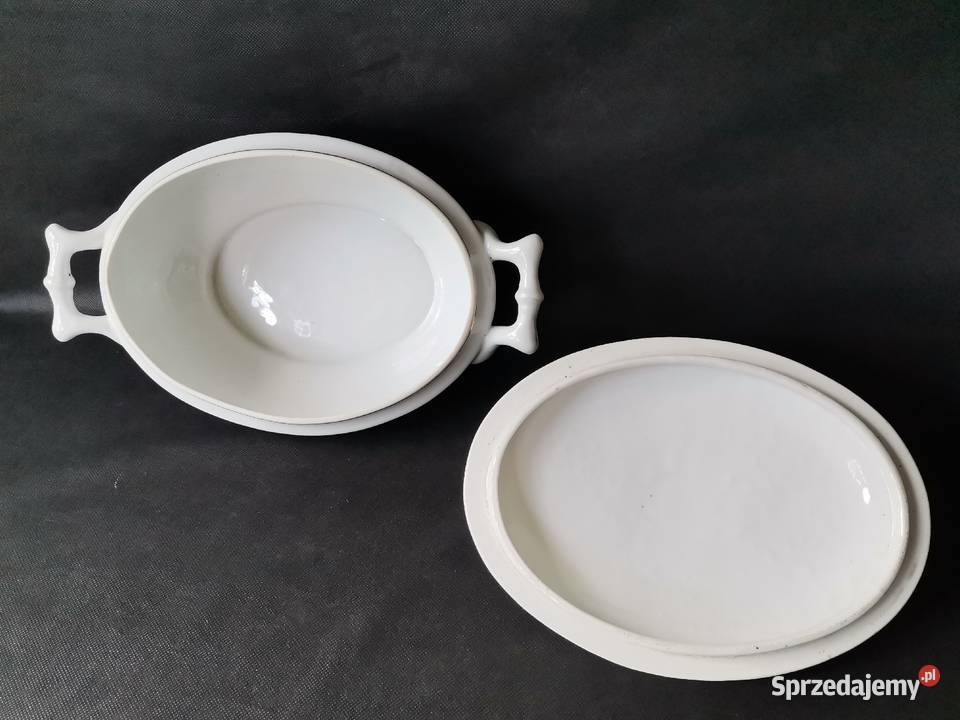 Stara przedwojenna waza porcelana Giesche Porcelana i szkło Katowice