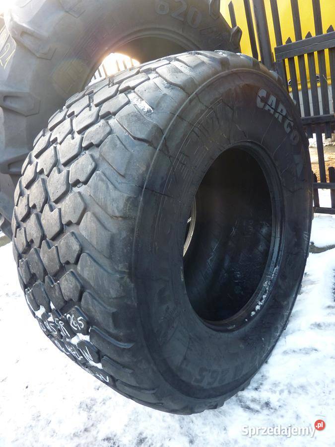 2x Opona używana rolnicza 60055R265 MICHELIN Zaścianki sprzedam