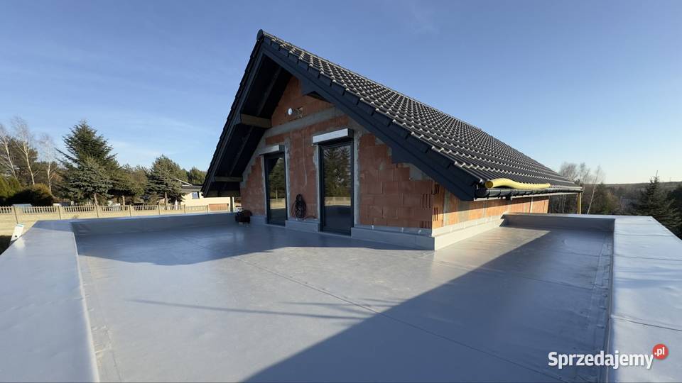 Dachy płaskie membrana PVC remonty dachów Tarnów