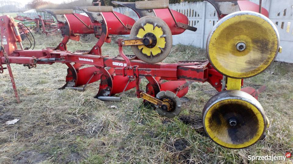 Pług obrotowy Landsberg servo III 4 skiby Turek