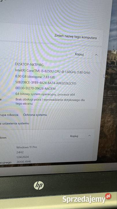 Hp probook 450 G5 i5 8 gen 8ddr4 156fh wifi dvd Obsługa standardu 802.11n  śląskie sprzedam