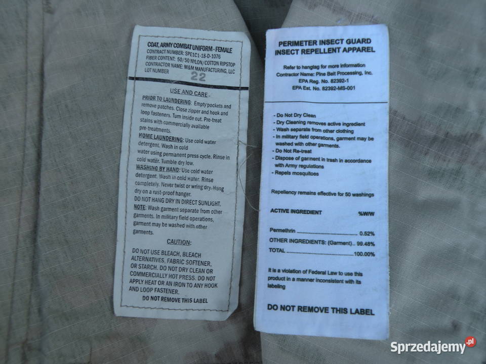 Bluza ACU multicam OCP 33 x short FEMALE 2 Militaria Wrocław