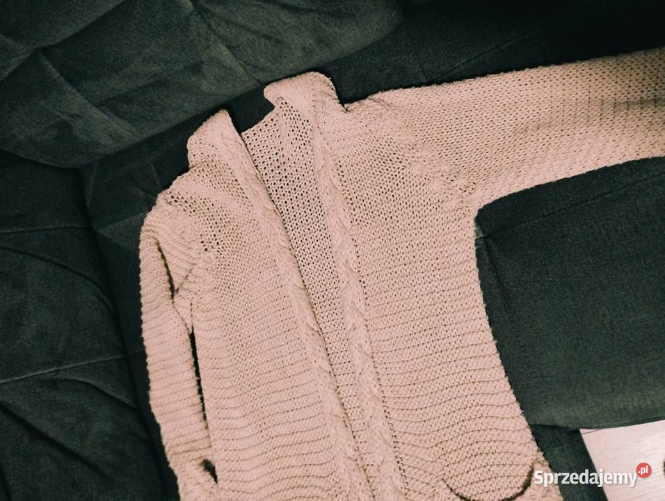 kardigan damski różowy Poznań