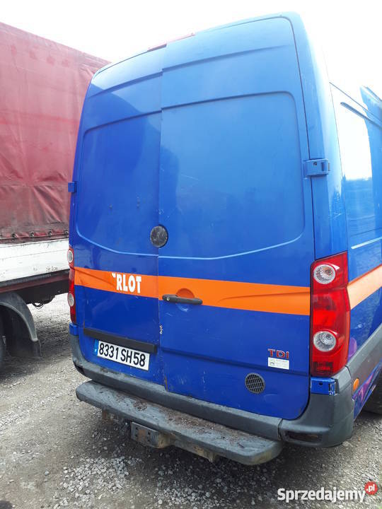 VW Crafter uszkodzony elektryczne lusterka lubelskie
