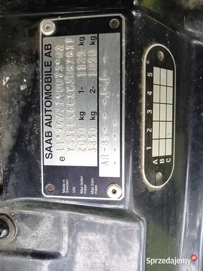 Saab 95 skrzynia automatyczna łódzkie Opoczno
