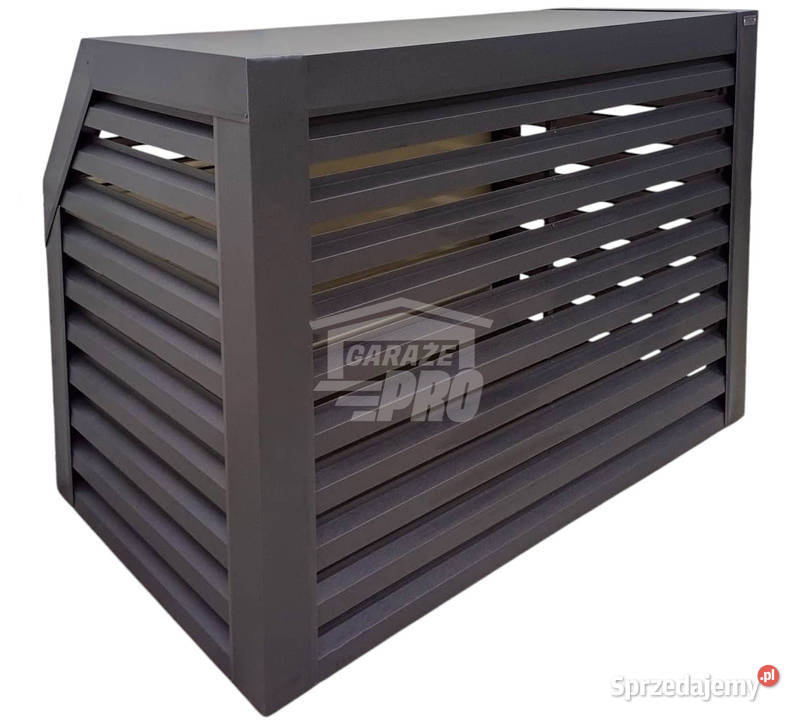 Osłona Pompy Ciepła 120x70x140 Antracyt Zabudowa Niepołomice