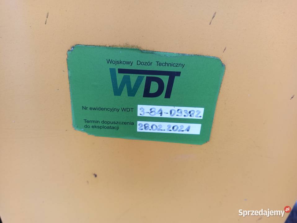 Wózek elektryczny widłowy żółty WDT 38409392 Skierniewice sprzedam