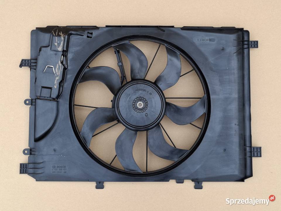 MERCEDES BKLASA W246 A W176 GLA X156 WENTYLATOR osobowe Wentylatory chłodnicy lubuskie Bieleń