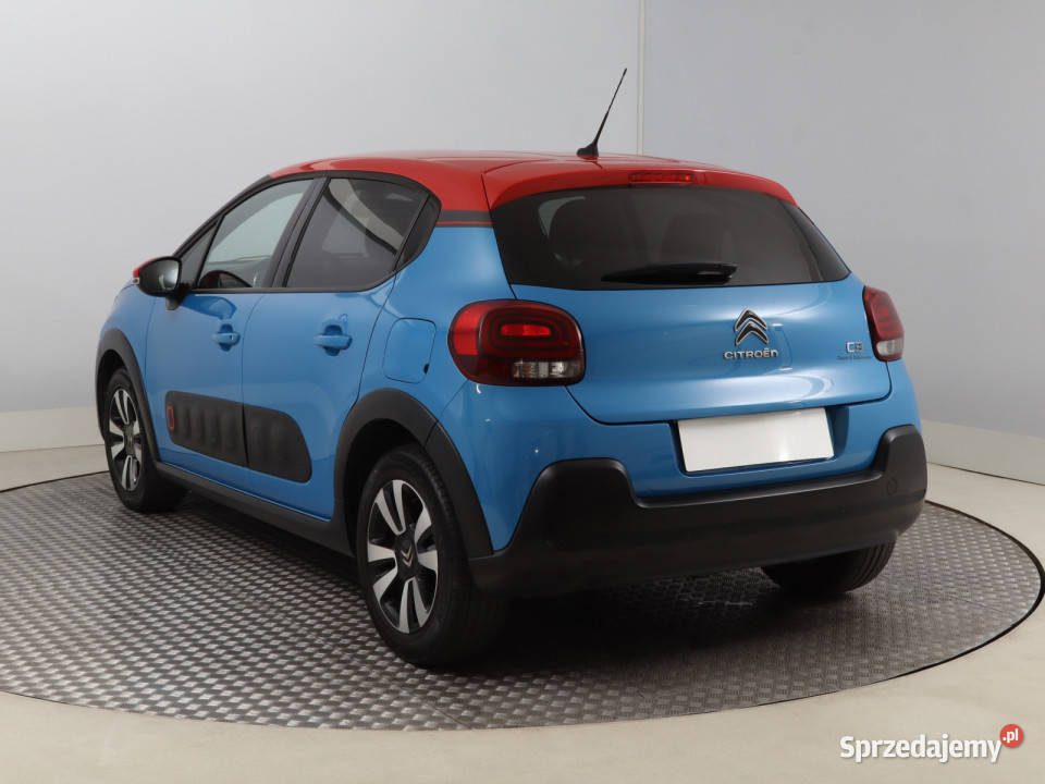 Citroen C3 12 PureTech niebieski dolnośląskie